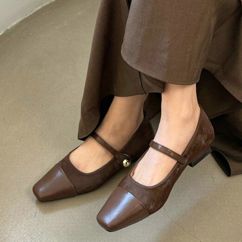 Women Shoes With Heels - Mary Jane Kadınlar için Ayakkabılar Zarif