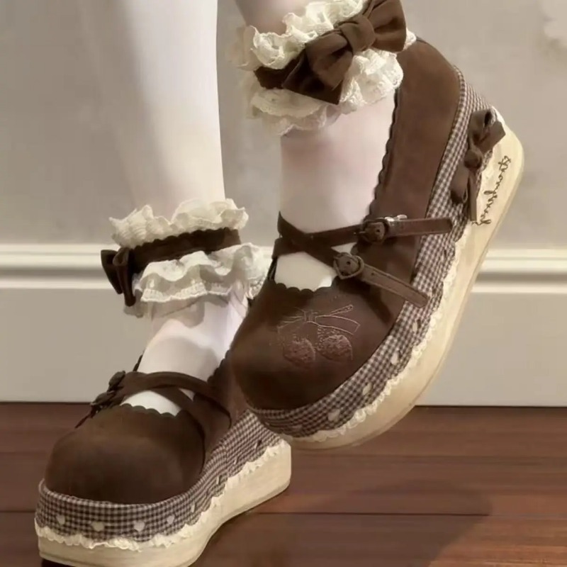 Women Shoes Size Chart - Lolita Yüksek Topuklu Boy Uzatıcı Kalın