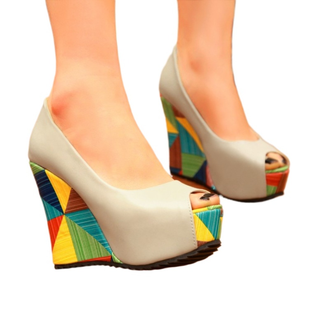 Gladiator Sandal Women - BLXQPYT Takozlar Topuklu Sandalet Kadın Moda