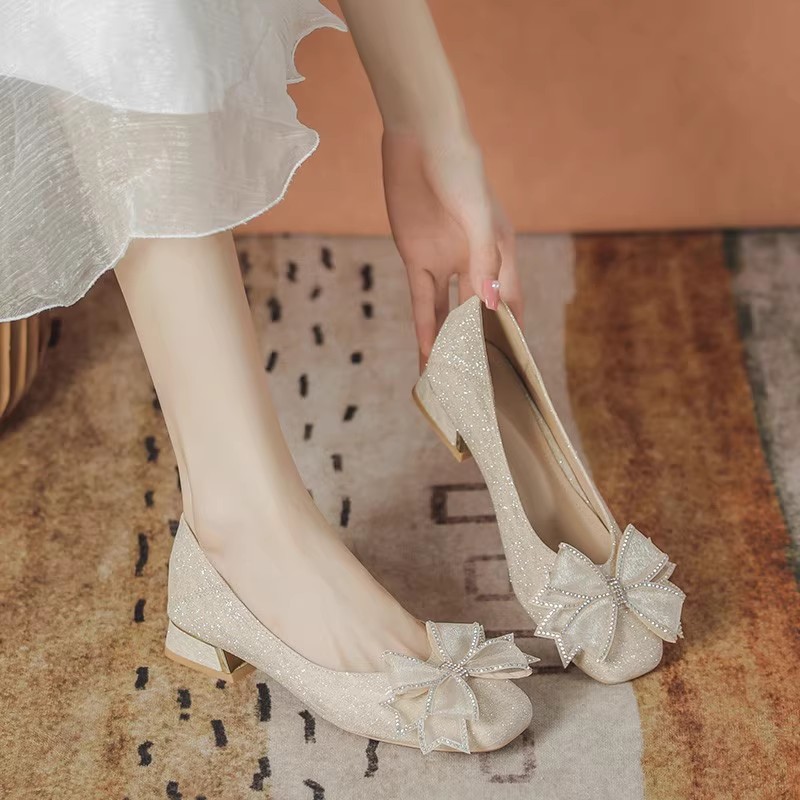 Women Shoes With Heels - Kadın 2025, Yeni Stil Sonbahar Akşam