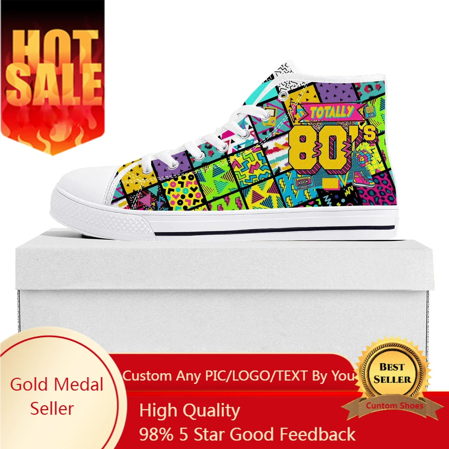 Women'S Shoes In The 90S - Komik Retro 80'ler 90'lar Simgeler Yüksek