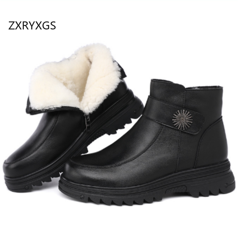 Women Shoes Size 4 In Cm - ZXRYXGS 2026 Yeni Moda, Hakiki Deri,