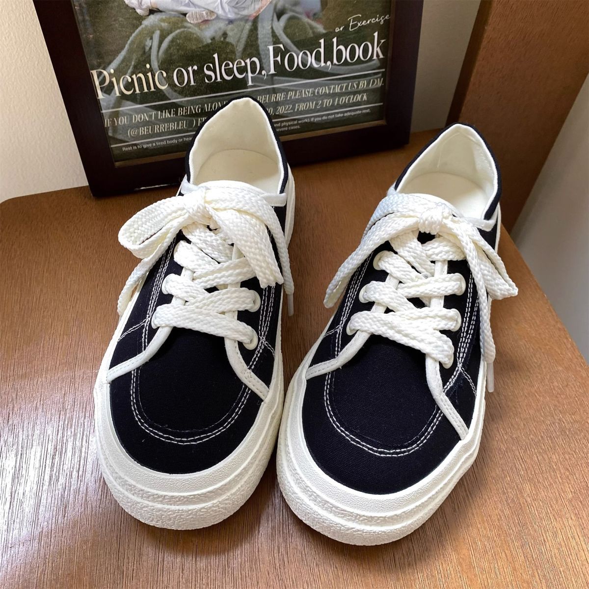 Women'S Shoes Trendy - Trendy Kore Malı Kanvas Spor Ayakkabılar