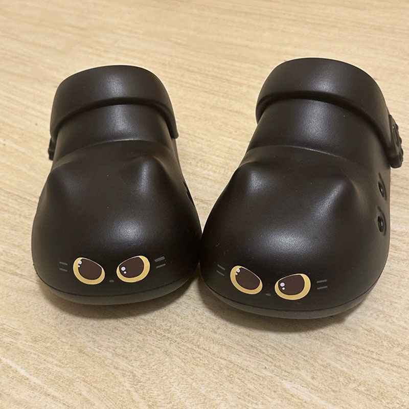 Women'S Shoes Cloud - Kadınlar için yeni yaratıcı siyah kedi
