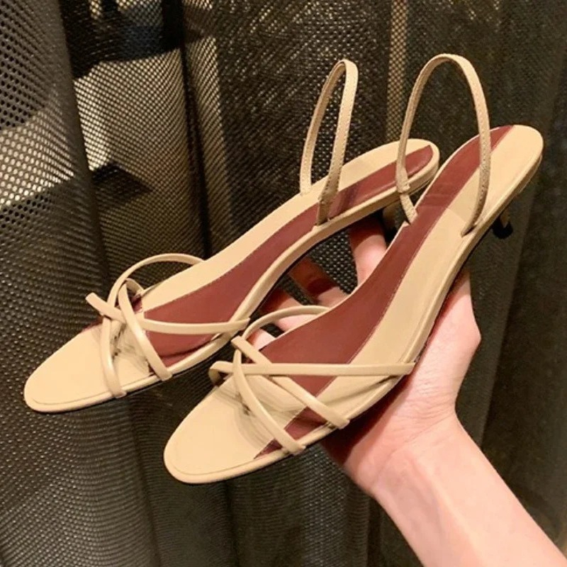 Kadın Çapraz Askılı Kitten Top - Women'S Shoes Kitten Heels incelemesi ve fiyatı