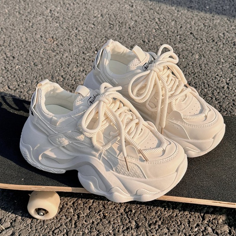 Kadın Bej Platform Dad Sneaker - Women Shoes Size Chart incelemesi ve fiyatı
