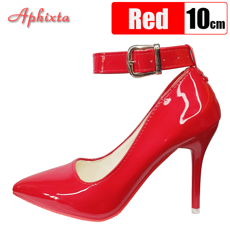 Aphixta 10 cm/12 cm Metal Keme - Patent Leather Pump incelemesi ve fiyatı