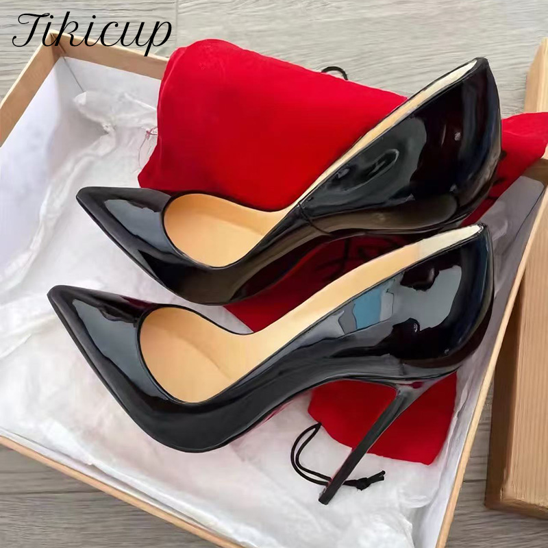 Tikicup Klasik Siyah Rugan Siv - Patent Leather Pump incelemesi ve fiyatı