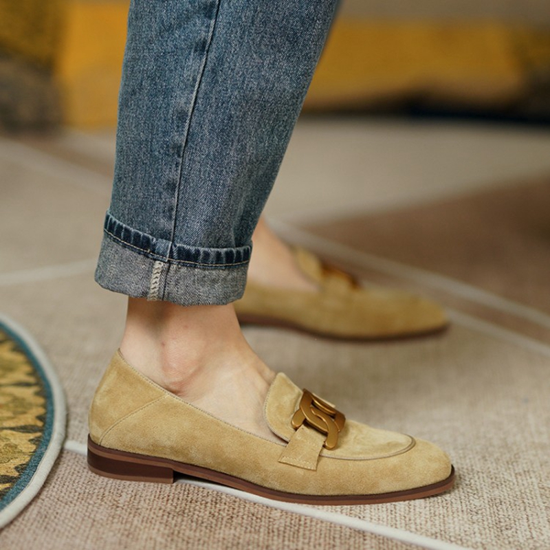 Süet deri kadın loafer'lar ilk - Women Shoes With Heels incelemesi ve fiyatı