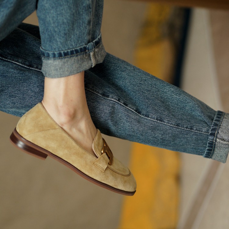 Süet deri kadın loafer'lar ilk - Women Shoes With Heels incelemesi ve fiyatı