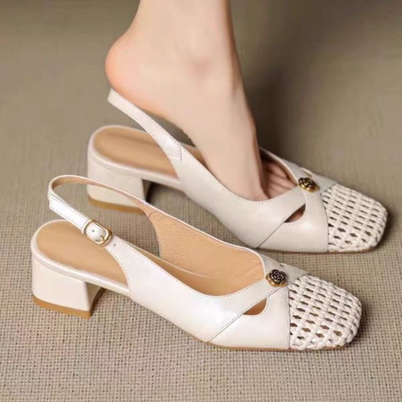 Kadın Fransız tarzı kapalı bur - Women Shoes With Heels incelemesi ve fiyatı