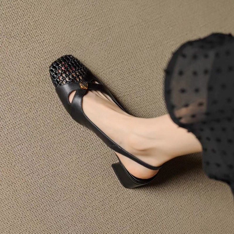 Kadın Fransız tarzı kapalı bur - Women Shoes With Heels incelemesi ve fiyatı