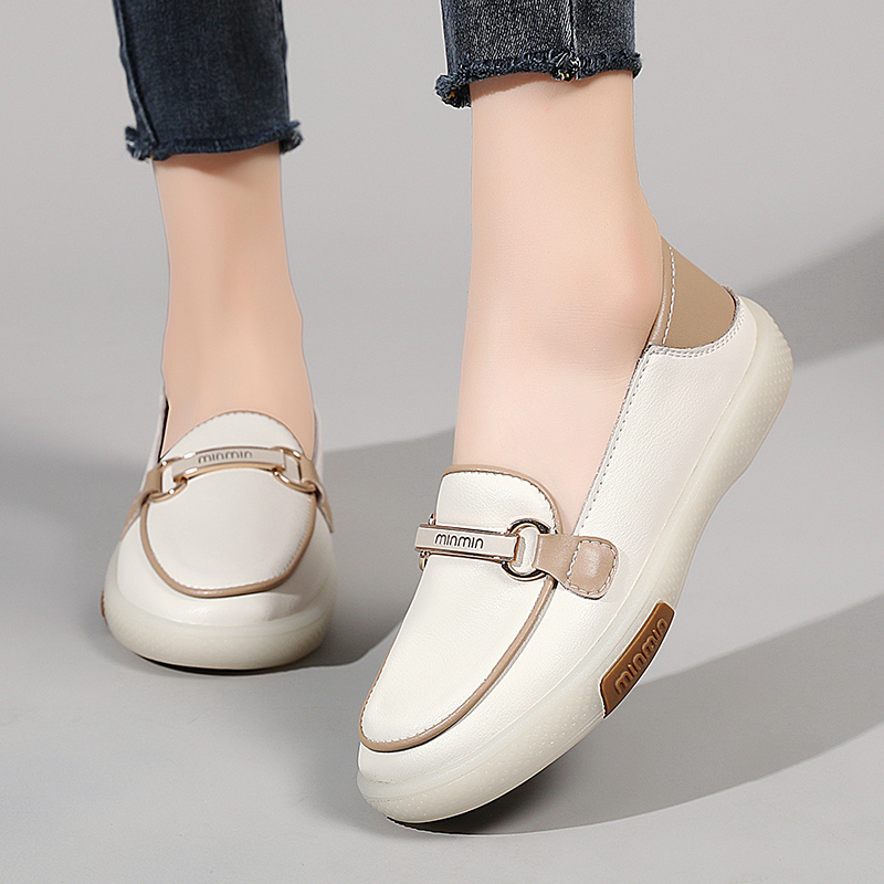 Yeni Kadın Rahat, Bağcıksız Ma - Women'S Shoes Round Toe incelemesi ve fiyatı