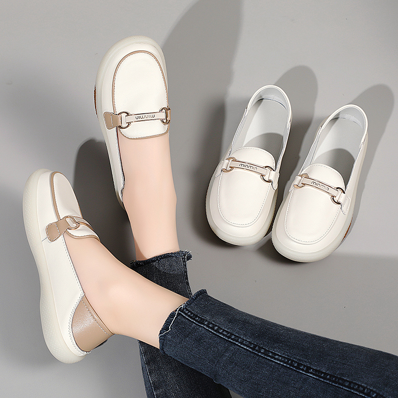 Yeni Kadın Rahat, Bağcıksız Ma - Women'S Shoes Round Toe incelemesi ve fiyatı