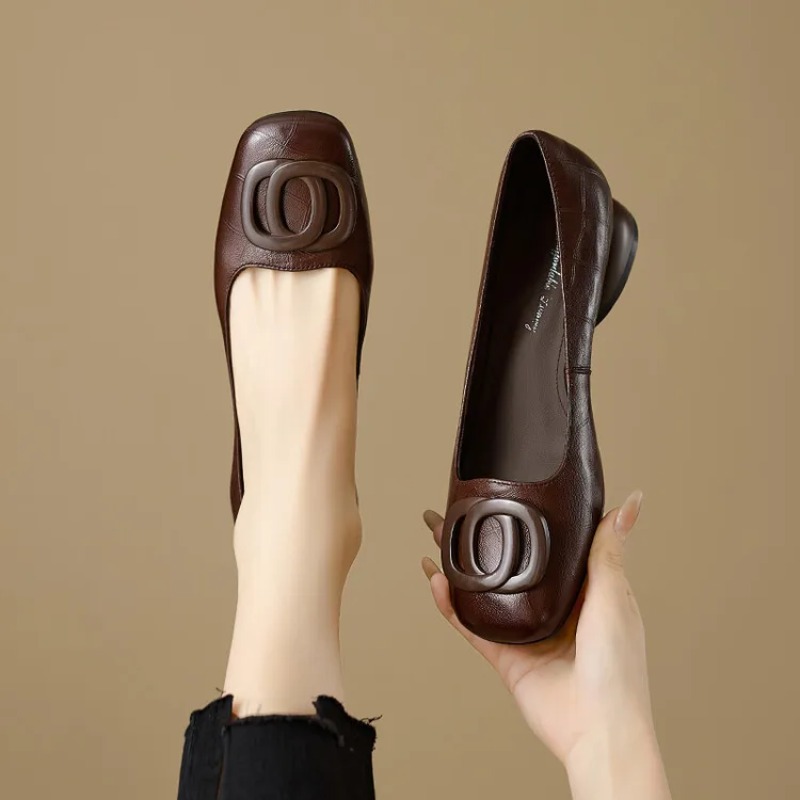 Fransız Tarzı Kadın Ayakkabıla - Women'S Shoes Round Toe incelemesi ve fiyatı