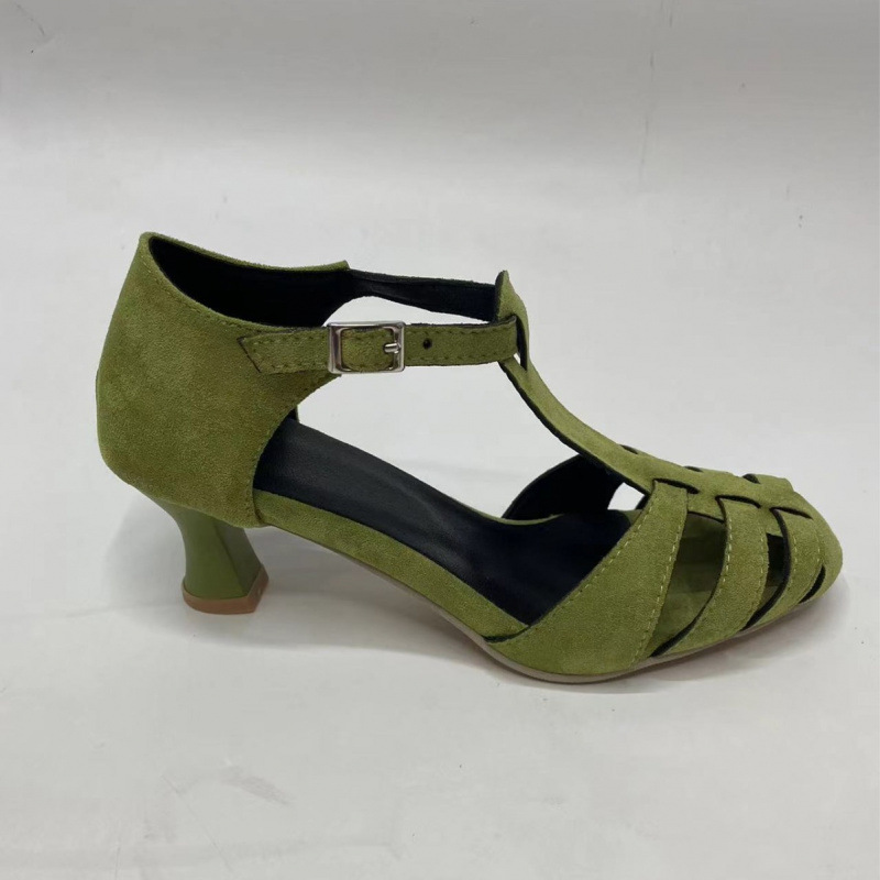 Kadın Yeşil Süet Kitten Topukl - Women'S Shoes Kitten Heels incelemesi ve fiyatı