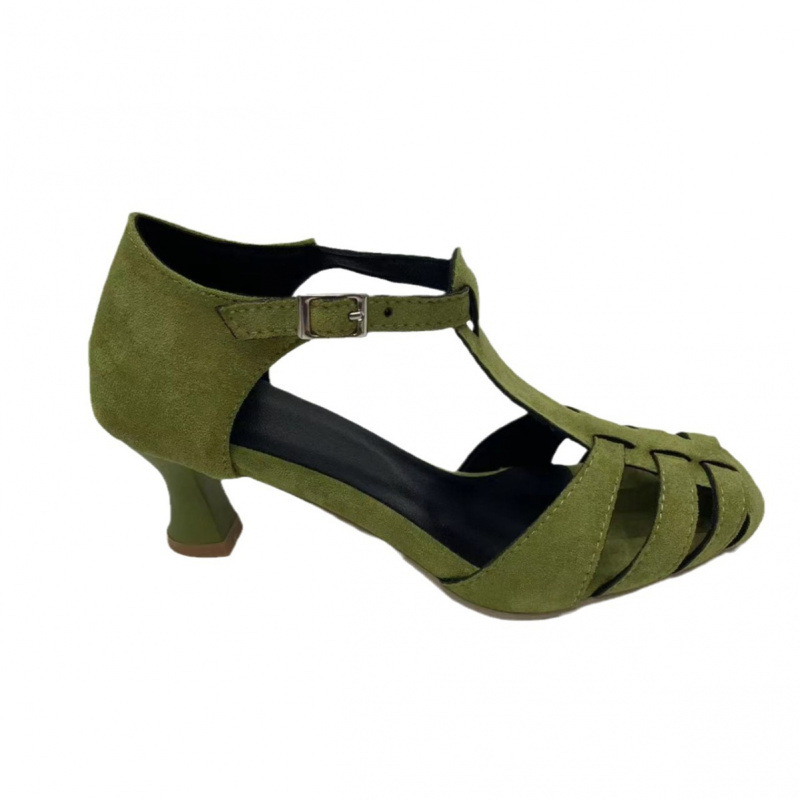 Kadın Yeşil Süet Kitten Topukl - Women'S Shoes Kitten Heels incelemesi ve fiyatı