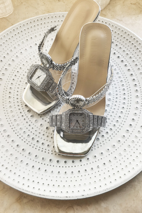 Orijinal tasarım kristal saatl - Clear Strap Heel incelemesi ve fiyatı