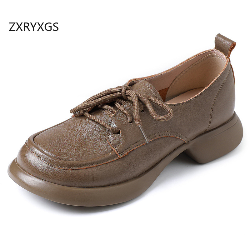 ZXRYXGS İngiliz Tarzı Yuvarlak - Women'S Shoes Trendy incelemesi ve fiyatı