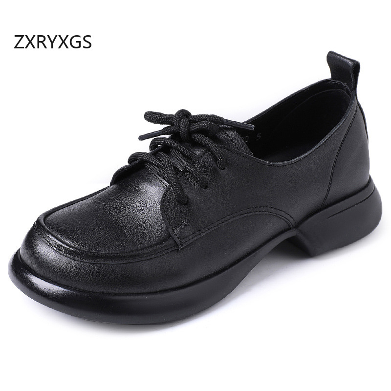 ZXRYXGS İngiliz Tarzı Yuvarlak - Women'S Shoes Trendy incelemesi ve fiyatı