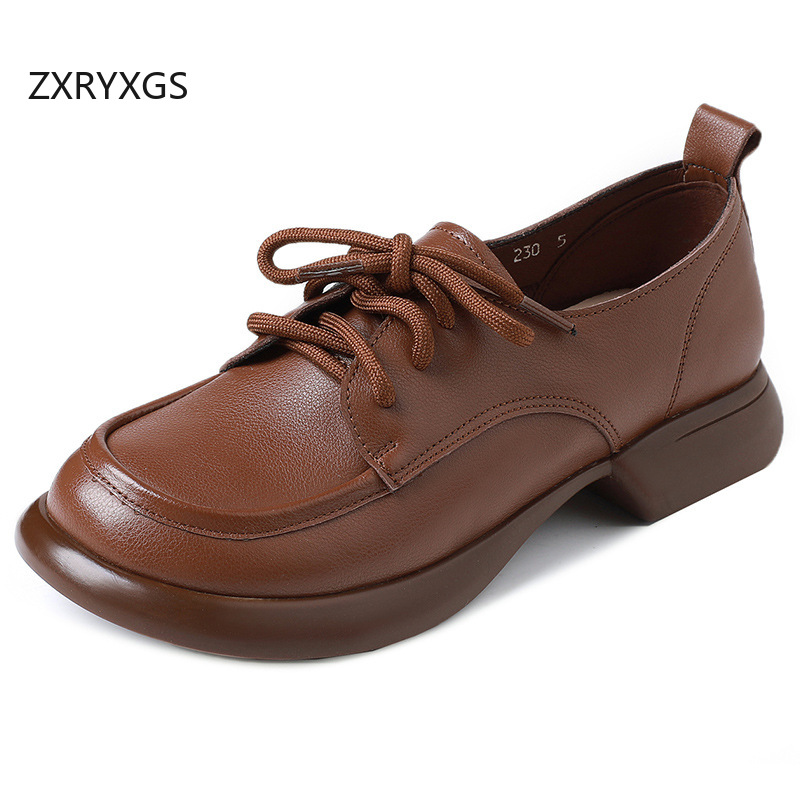 ZXRYXGS İngiliz Tarzı Yuvarlak - Women'S Shoes Trendy incelemesi ve fiyatı