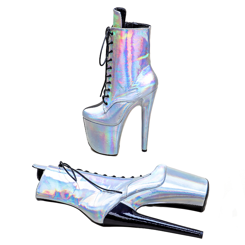 Leecabe 20cm/8 inç parlak PU k - Women'S Shoes Trendy incelemesi ve fiyatı