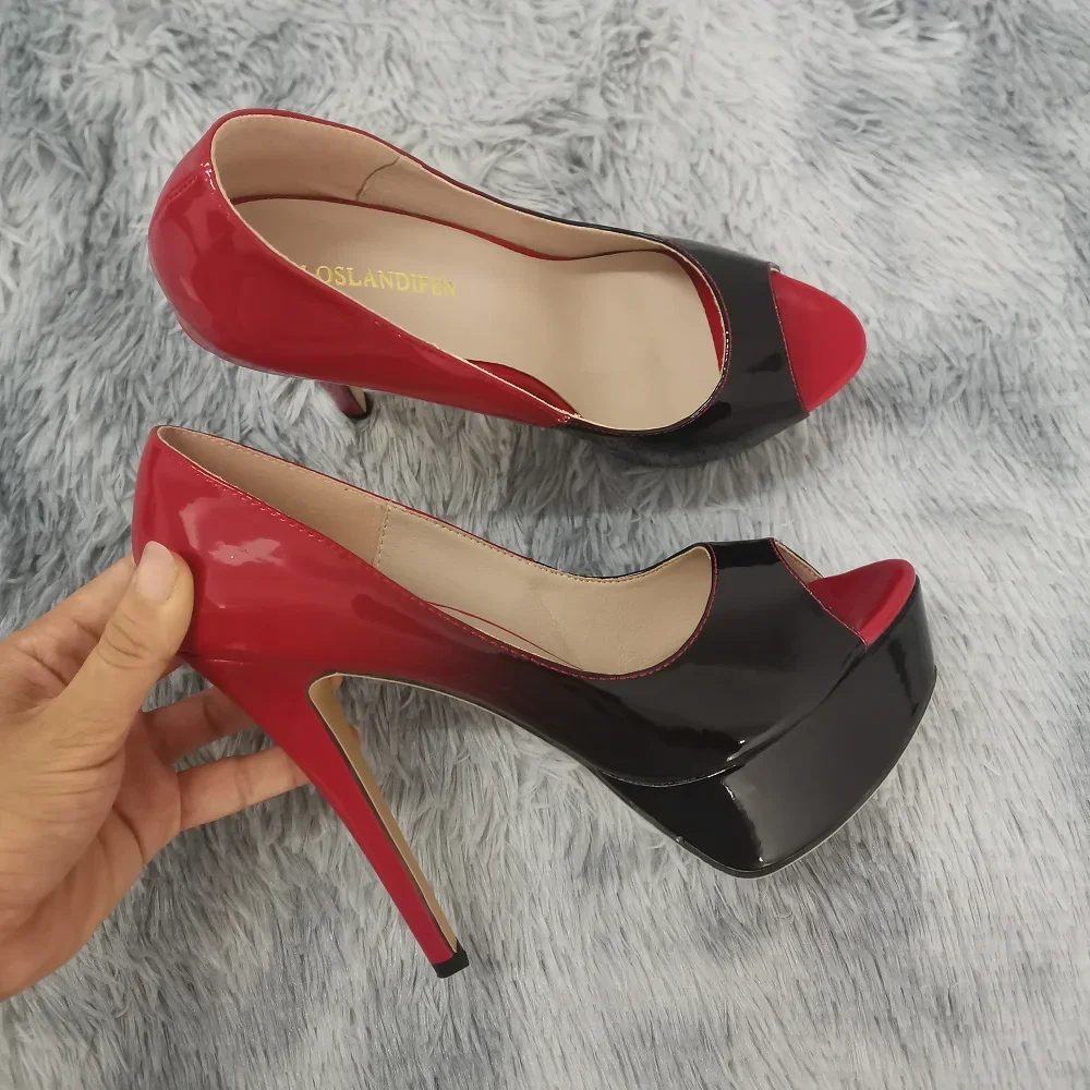 Kadın Stilettos Seksi Pompalar - Patent Leather Pump incelemesi ve fiyatı