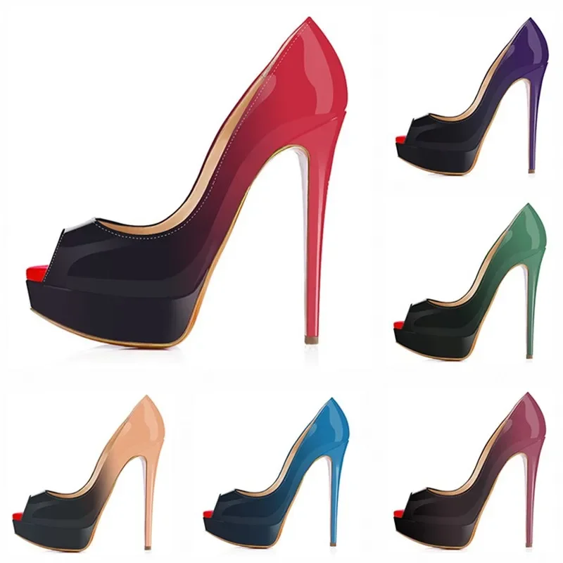 Kadın Stilettos Seksi Pompalar - Patent Leather Pump incelemesi ve fiyatı