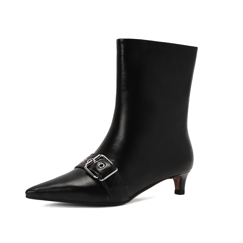 Kadın Bilekli Botlar Sivri Bur - Women Shoes Size 4 In Cm incelemesi ve fiyatı