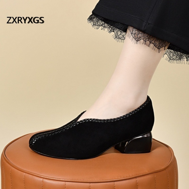 ZXRYXGS Premium Mat Deri Siyah - Women Shoes Size 4 In Cm incelemesi ve fiyatı