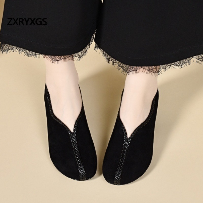 ZXRYXGS Premium Mat Deri Siyah - Women Shoes Size 4 In Cm incelemesi ve fiyatı