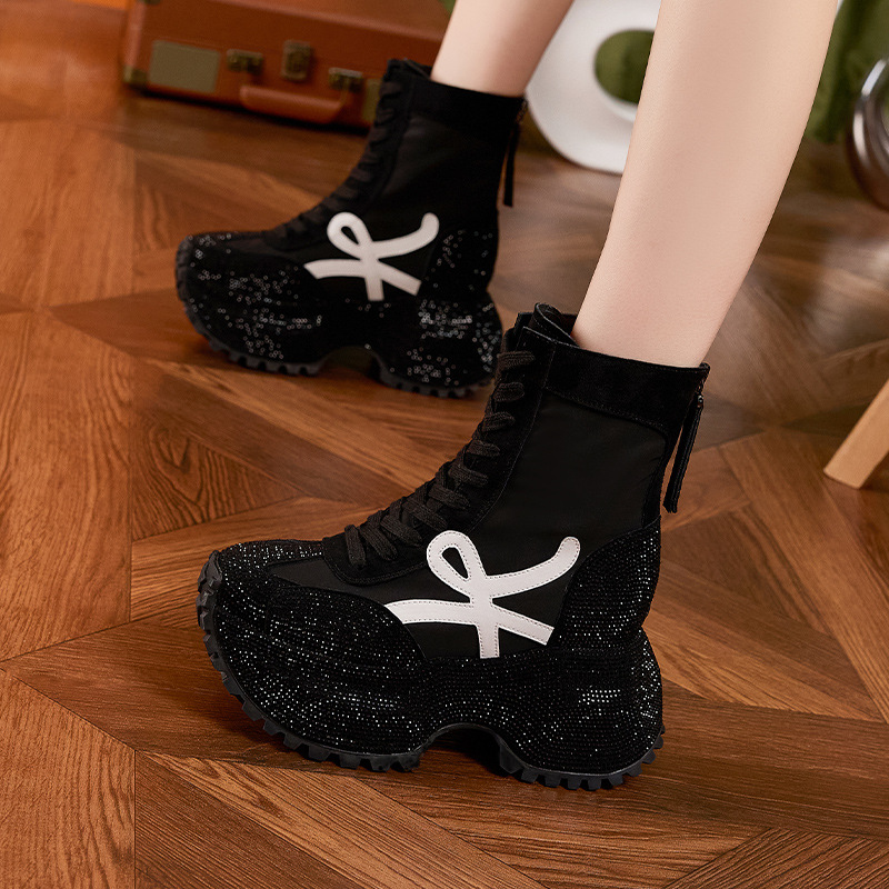 Kadın Kalın Taban Yüksek top M - Women'S Shoes Trendy incelemesi ve fiyatı