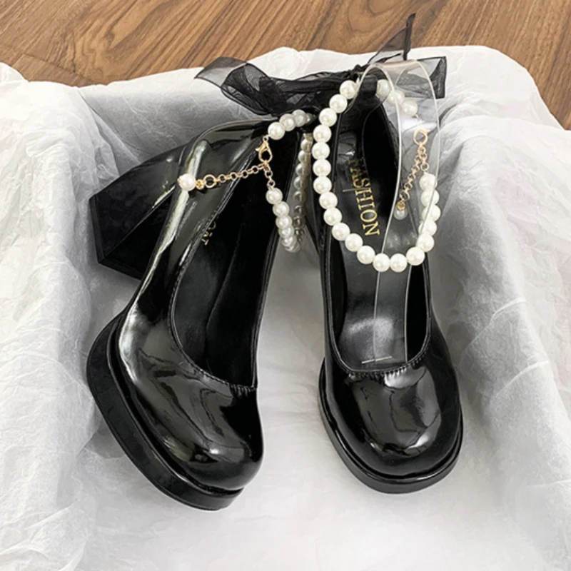 Lüks Kadın Yüksek Topuklu Zari - Patent Leather Pump incelemesi ve fiyatı
