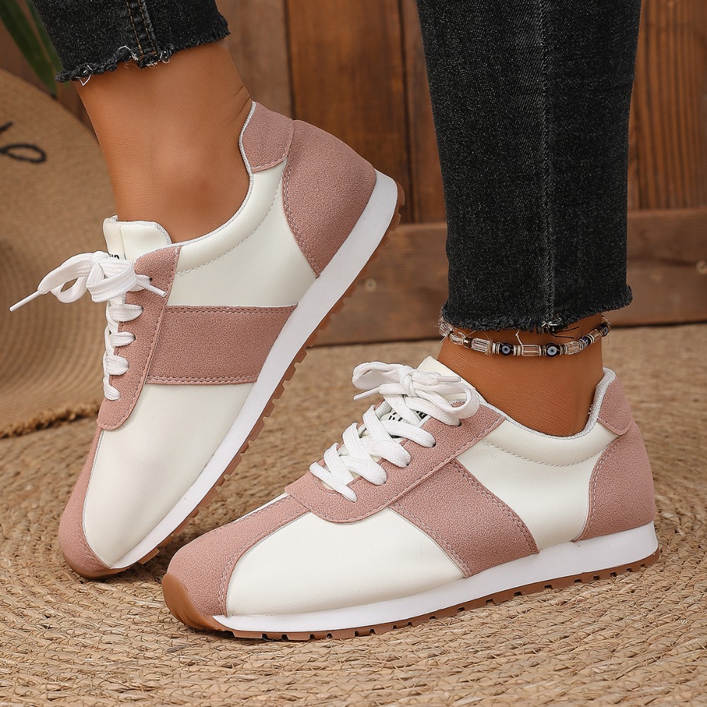 Kadın Renk Bloklu Spor Ayakkab - Women'S Shoes Round Toe incelemesi ve fiyatı