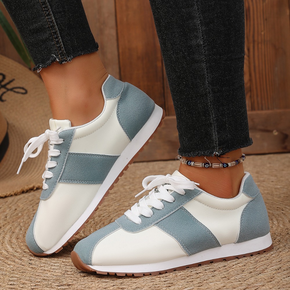 Kadın Renk Bloklu Spor Ayakkab - Women'S Shoes Round Toe incelemesi ve fiyatı