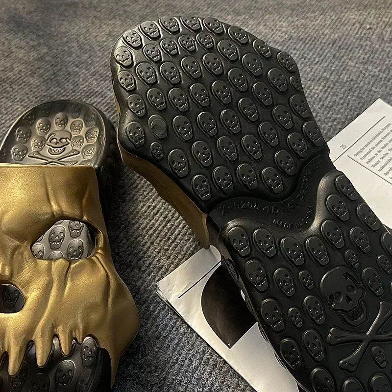 Yaz Erkek Kafatası Terlik Y2k  - Women'S Shoes Cloud incelemesi ve fiyatı